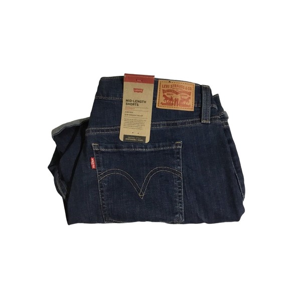 Levi Strauss Mid Length Shorts Size 33 NWT - Picture 9 of 9